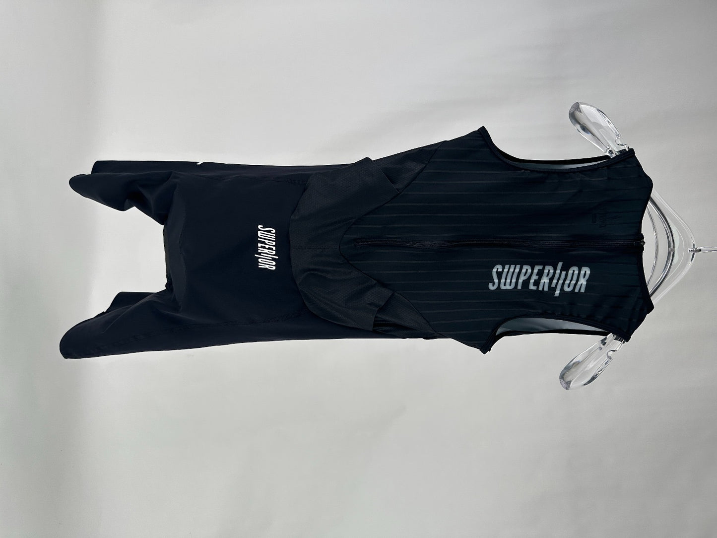MEN SLEEVELESS TRI-SUIT BLK