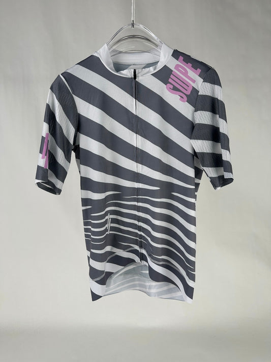 SL JERSEY / PINK LOGO ZEBRA